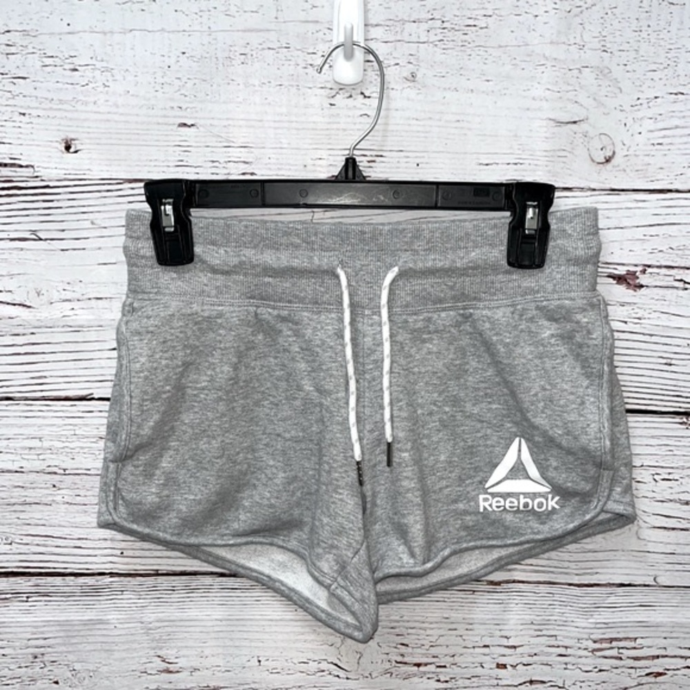 Reebok Marled Gray Sweat Shorts